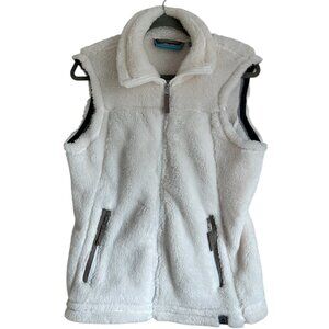 Free Country White Fleece Vest